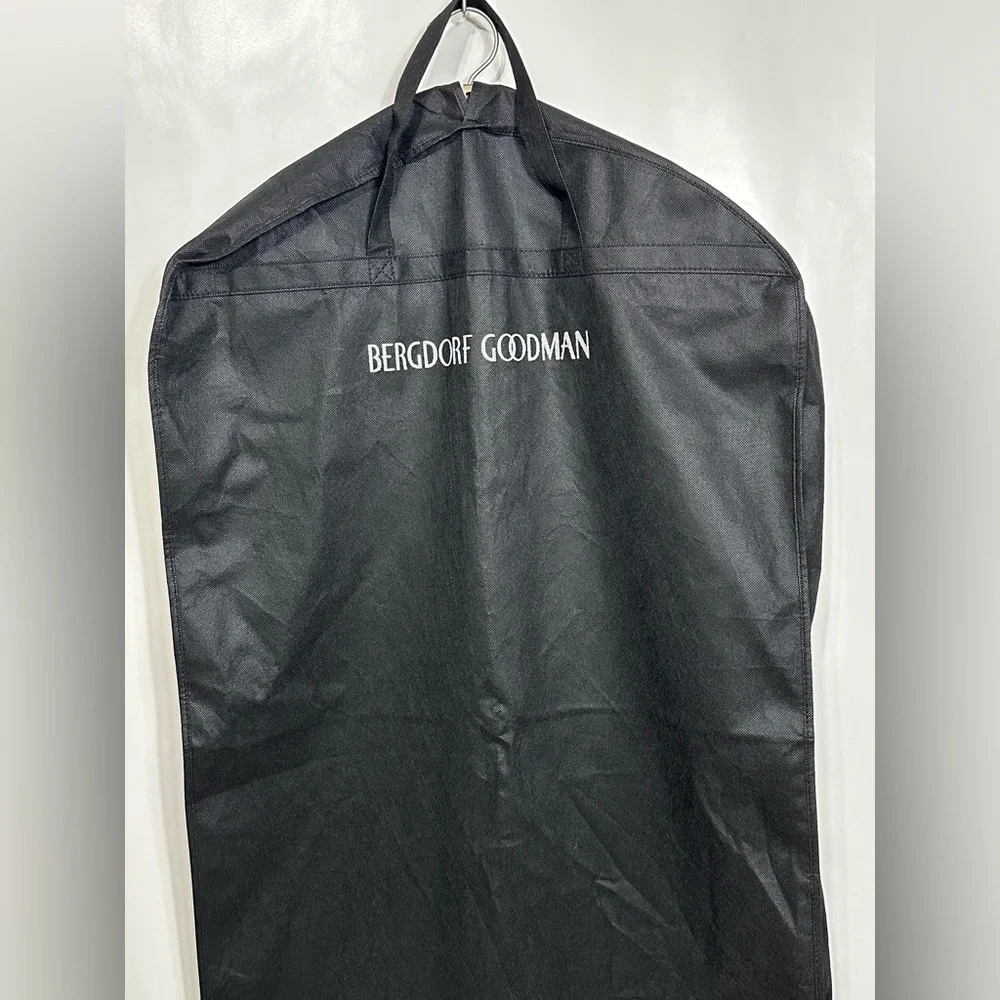 Bergdorf Goodman Fabric Garment Travel Bag Storage Dress Jacket Black 42”x 24”